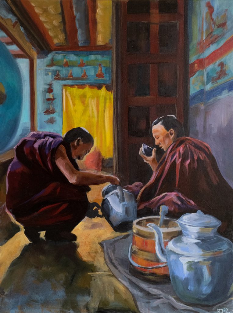 Tibetische Morgenpuja